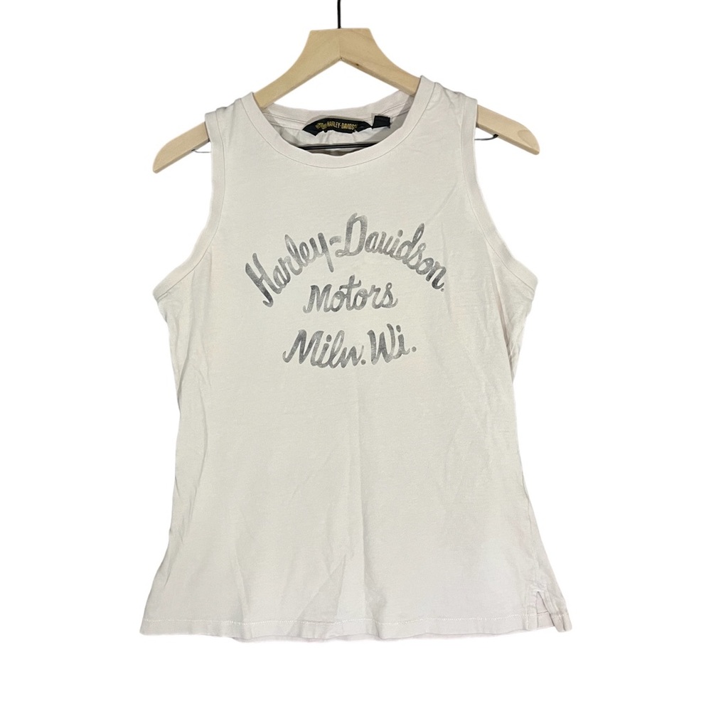 Womens Harley Davidson Tank Top Milwaukee Wisconsin Bikers Size Medium